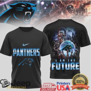 Carolina Panthers Sci Fi Cyborg I Am The Future T Shirt