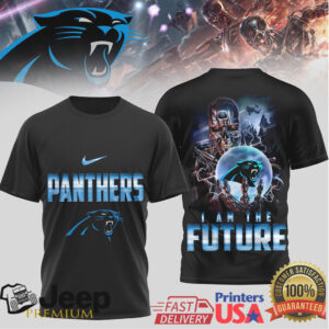 Carolina Panthers Sci Fi Cyborg I Am The Future T Shirt