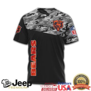 Chicago Bears NFL Veteran Lives Matter T Shirt 22 A Day Camo Gear