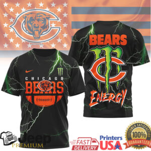 Chicago Bears x Monster Energy Graphic Print Sport Lifestyle Tee