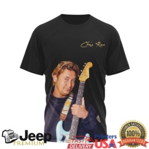 Chris Rea Driving Home For Christmas 1951 2025 Signature Memories Tee
