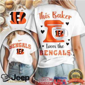 Cincinnati Bengals Baker T Shirt Custom Baking Fan Gear