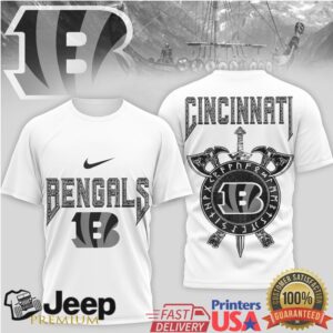 Cincinnati Bengals Nordic Warrior Style Performance T Shirt