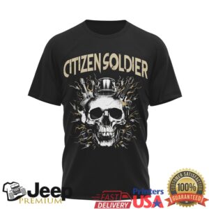 Citizen Soldier Secret Songs Tour II Skull Graphic T Shirt Citizen Soldier Secret Songs Tour II Skull Graphic T Shirt
