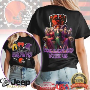 Cleveland Browns Hocus Pocus You Can’t Sit With Us Halloween T Shirt Cleveland Browns Hocus Pocus You Can’t Sit With Us Halloween T Shirt