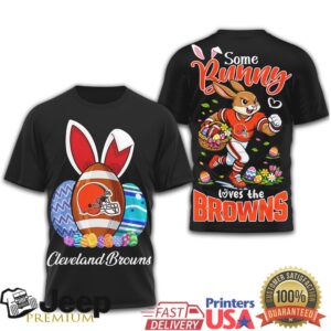 Cleveland Browns “Some Bunny Loves the Browns” Easter T Shirt