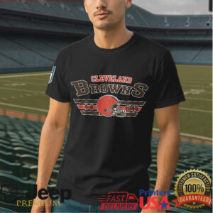 Cleveland Browns “They Not Like Us” Retro Helmet Front Back Print