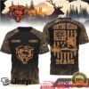 Custom Buffalo Bills Hunting Season Camouflage 3D Printed T Shirt Custom Buffalo Bills Hunting Season Camouflage 3D Printed T Shirt