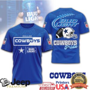 Dallas Cowboys Bud Light Pride All Over Print NFL Fan Beer Jersey Dallas Cowboys Bud Light Pride All Over Print NFL Fan Beer Jersey