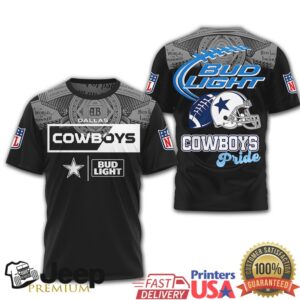 Dallas Cowboys Bud Light Pride All Over Print NFL Fan Beer Jersey