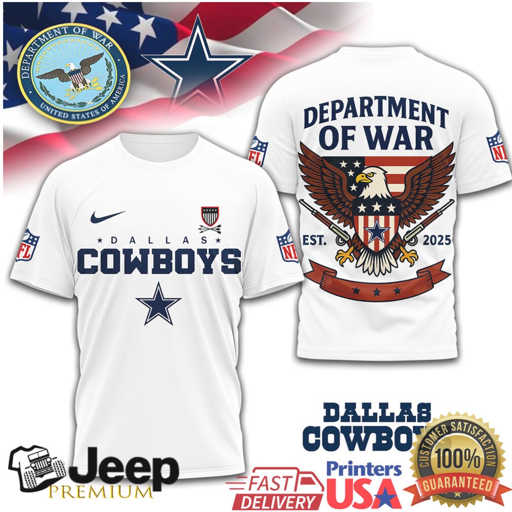 Dallas Cowboys Department of War Patriotic Eagle Fan Shirt Dallas Cowboys Department of War Patriotic Eagle Fan Shirt