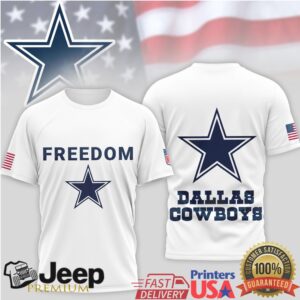 Dallas Cowboys Freedom Patriotic American Flag Star T Shirt Dallas Cowboys Freedom Patriotic American Flag Star T Shirt