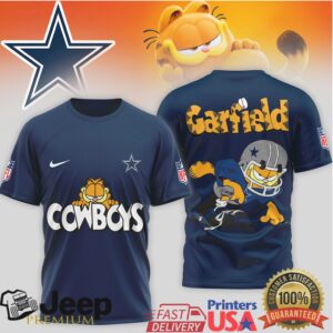 Dallas Cowboys Garfield Character Mashup Sport T Shirt Dallas Cowboys Garfield Character Mashup Sport T Shirt