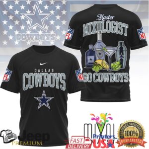 Dallas Cowboys Master Mixologist NFL Fan T Shirt Dallas Cowboys Master Mixologist NFL Fan T Shirt
