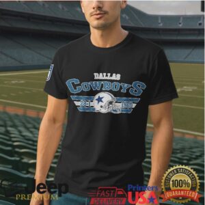 Dallas Cowboys “They Not Like Us” Skull Graphic Double Sided T Shirt