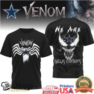 Dallas Cowboys Venom Symbiote “We Are” NFL Graphic T Shirt