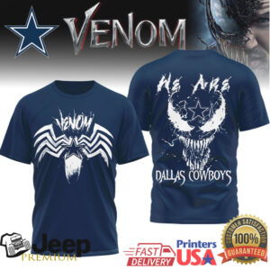 Dallas Cowboys Venom Symbiote “We Are” NFL Graphic T Shirt