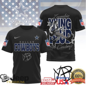 Dallas Cowboys YUNGBLUD Zoombie Vintage Style T Shirt NFL Fan Apparel