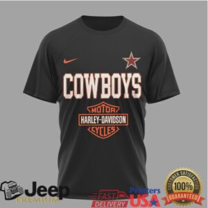 Dallas Cowboys x Harley Davidson “Ride The Legend” 122 Years Anniversary T Shirt Dallas Cowboys x Harley Davidson “Ride The Legend” 122 Years Anniversary T Shirt