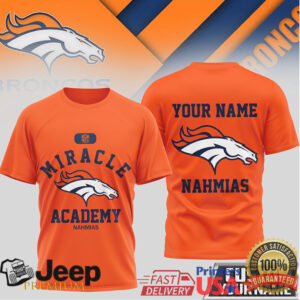 Denver Broncos Miracle Academy Personalized Youth & Adult Tee