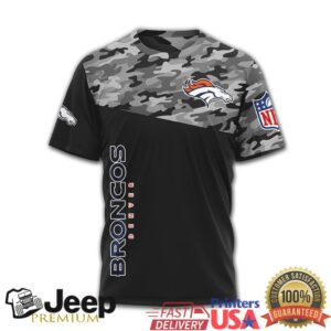 Denver Broncos NFL Veteran Suicide Awareness Tee 22 A Day Camo