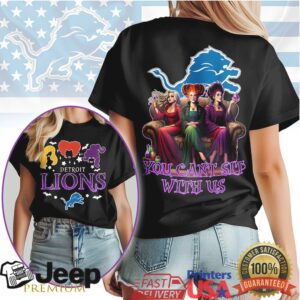 Detroit Lions Hocus Pocus You Can’t Sit With Us Halloween T Shirt Detroit Lions Hocus Pocus You Can’t Sit With Us Halloween T Shirt