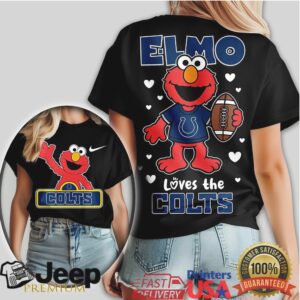 Elmo Loves The Indianapolis Colts NFL Football Fan T Shirt Elmo Loves The Indianapolis Colts NFL Football Fan T Shirt