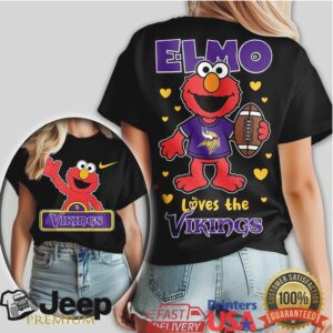 Elmo Loves The Minnesota Vikings Purple Pride Fan T Shirt Elmo Loves The Minnesota Vikings Purple Pride Fan T Shirt
