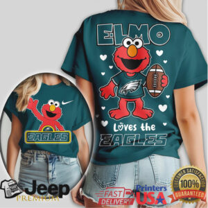 Elmo Loves The Philadelphia Eagles NFL Fan Apparel