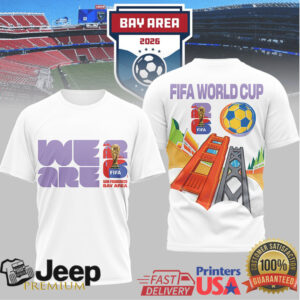 FIFA World Cup 2026 Bay Area San Francisco Host City T Shirt
