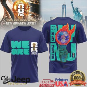 FIFA World Cup 2026 New York New Jersey Liberty Torch T Shirt FIFA World Cup 2026 New York New Jersey Liberty Torch T Shirt