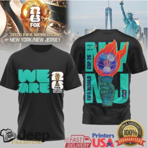 FIFA World Cup 2026 New York New Jersey Liberty Torch T Shirt