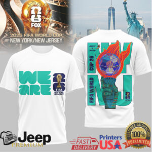 FIFA World Cup 2026 New York New Jersey Liberty Torch T Shirt