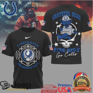 Grateful Dead Indianapolis Colts Firefighter Fire Dept Steal Your Face T Shirt Grateful Dead Indianapolis Colts Firefighter Fire Dept Steal Your Face T Shirt