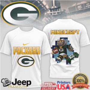 Green Bay Packers Minecraft Inspired Youth & Adult Tee