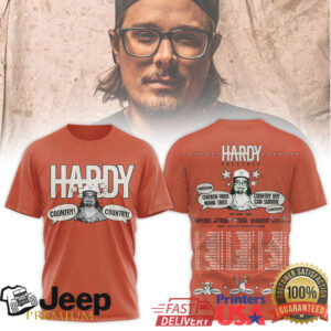 HARDY Presents Quit!! CountryCountry Concert Tour 2026 T Shirt