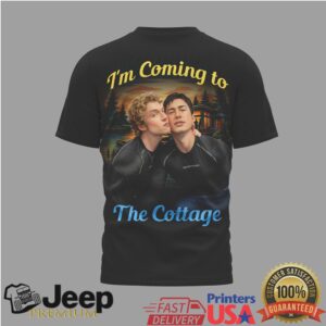 Heated Rivalry “I'm Coming to the Cottage” Hockey Fan T Shirt