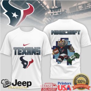 Houston Texans Minecraft Gridiron Gamer T Shirt