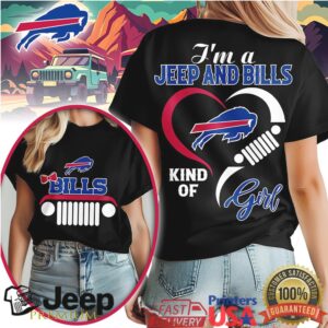 I'm A Jeep And Buffalo Bills Kind Of Girl T Shirt Buffalo Football Fan