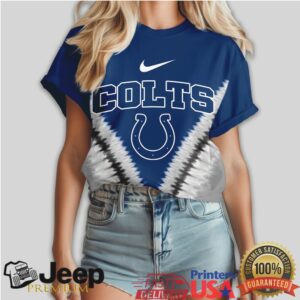 Indianapolis Colts DNA It Is In My DNA Blue Tie Dye T Shirt