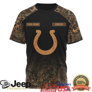 Indianapolis Colts Personalized Hunting Camo Flag 3D All Over Print Shirt
