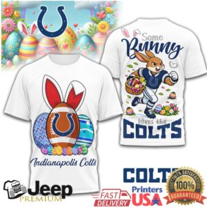 Indianapolis Colts Some Bunny Loves The Colts Easter Bunny T Shirt