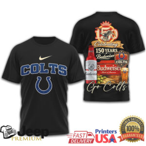 Indianapolis Colts x Budweiser 150 Years Anniversary Fan T Shirt