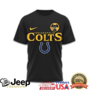 Indianapolis Colts x Megadeth Skull Heavy Metal Graphic Tee