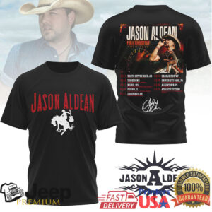 Jason Aldean Full Throttle Tour 2026 Country Music Concert Apparel