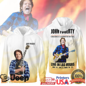 John Fogerty Live In Las Vegas 2026 Celebration Tour T Shirt & t shirt