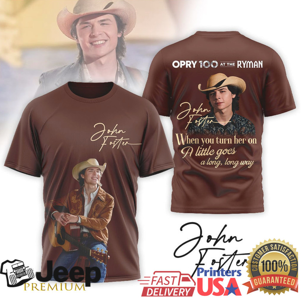 John Foster Opry 100 At The Ryman Country Music T Shirt John Foster Opry 100 At The Ryman Country Music T Shirt
