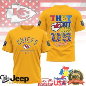 Kansas City Chiefs Autism Awareness They Not Like Us Shirt Chiefs Kingdom Fan Gear