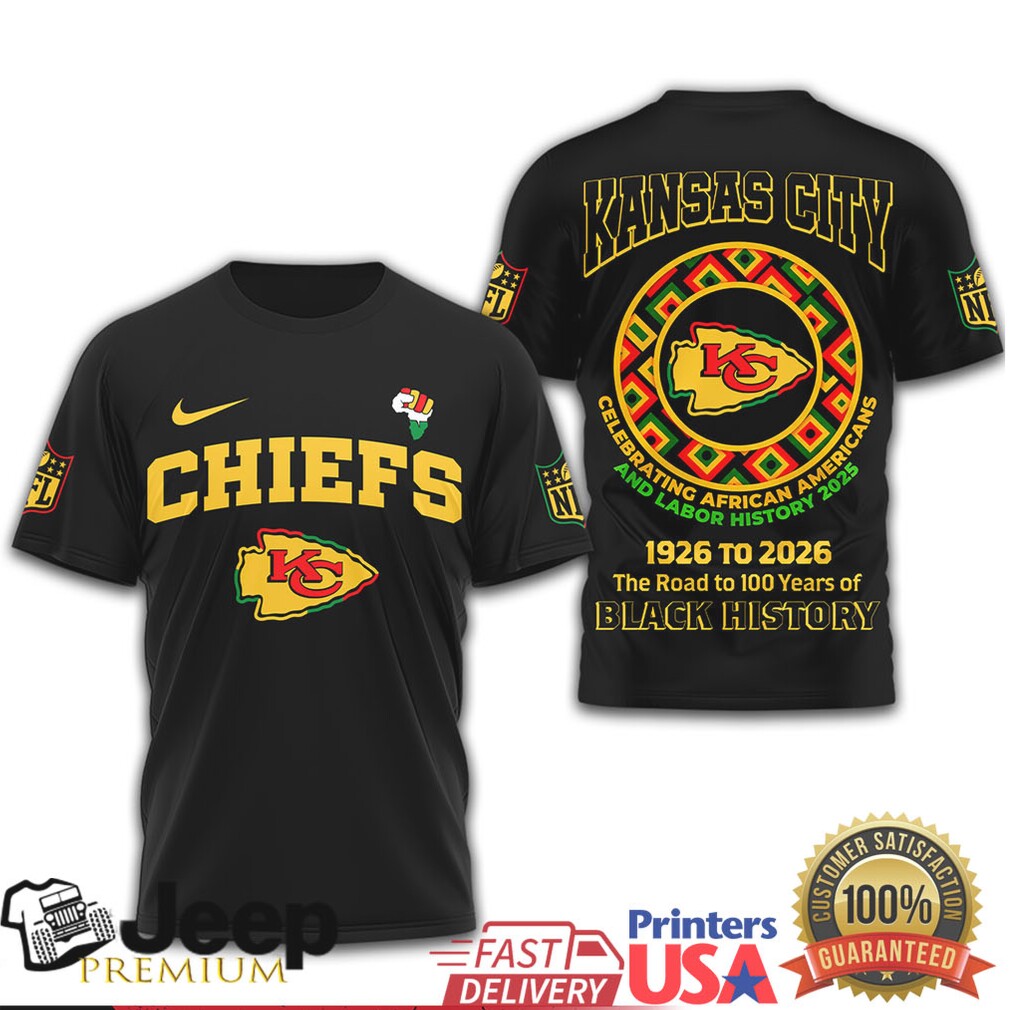 Kansas City Chiefs Black History Month T Shirt Pan African Heritage Edition Kansas City Chiefs Black History Month T Shirt Pan African Heritage Edition