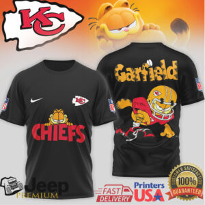 Kansas City Chiefs Garfield Champion Graphic NFL Tee